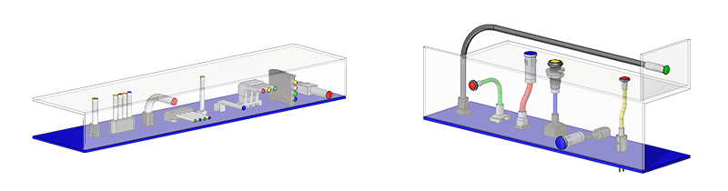 Figure 3: Rigid and flexible light pipe (Source: Bivar)